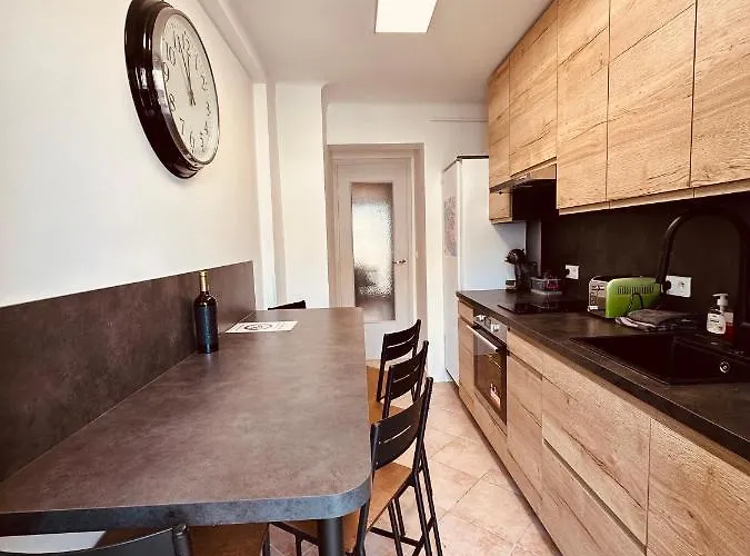 The - 3 Rooms, 3air Cond, 3tv, 3fans, 2 Wc, Wifi Everywhere 5min Aeroport, Train, Beach, 1min Tram, 15 Min Centre, Port, Parking Possible * Nice